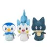 Hallmark Itty Bittys® Pokémon Piplup, Munchlax, And Pachirisu Plush, Set Of 3 -Hallmark KDD2153 01