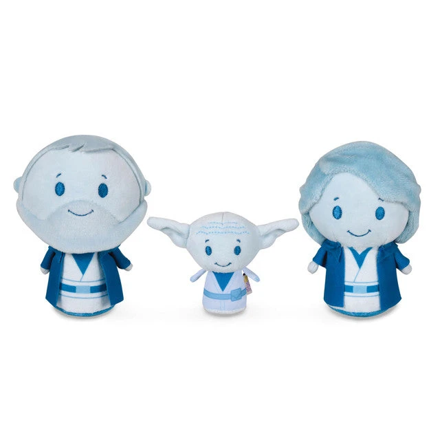 Hallmark Itty Bittys® Star Wars™ Jedi™ Force Ghosts Plush, Set Of 3 3 Hallmark Itty Bittys® Star Wars™ Jedi™ Force Ghosts Plush, Set Of 3