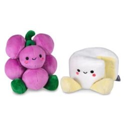 Hallmark Better Together Grapes And Cheese Magnetic Plush, 5.75"