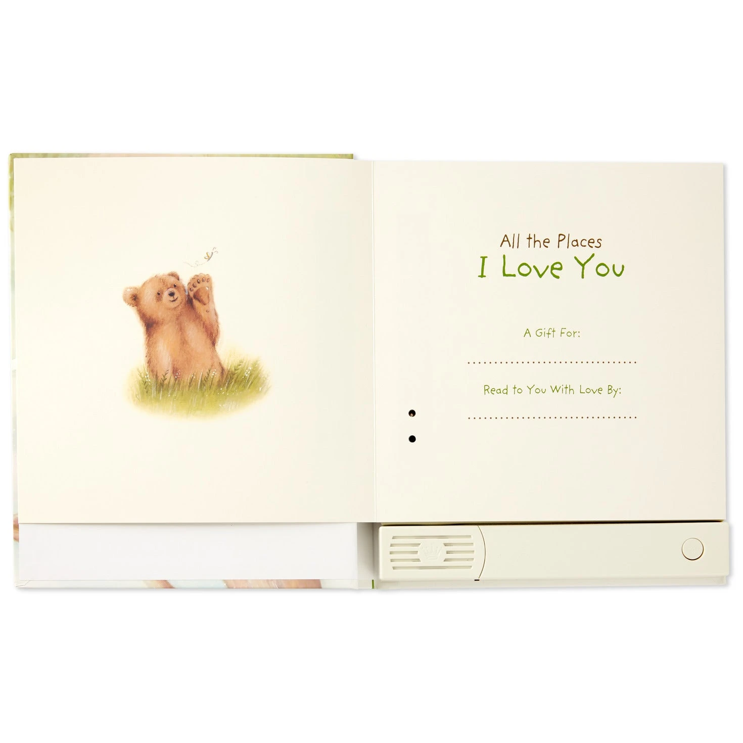 Hallmark All The Places I Love You Recordable Storybook With Music 5 Hallmark All The Places I Love You Recordable Storybook With Music - Image 3