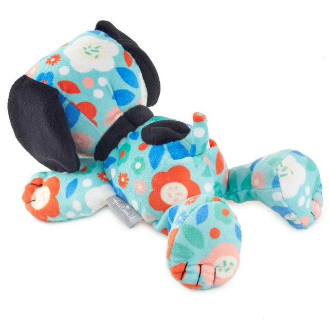 Hallmark Peanuts® Bloom For Joy Floppy Snoopy Plush 10.5" 4 Hallmark Peanuts® Bloom For Joy Floppy Snoopy Plush 10.5" - Image 2