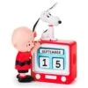 Hallmark Peanuts® Charlie Brown And Snoopy Perpetual Calendar TV Set Figurine -Hallmark Peanuts Charlie Brown Snoopy TV Set Perpetual Calendar 1PAJ3514 01