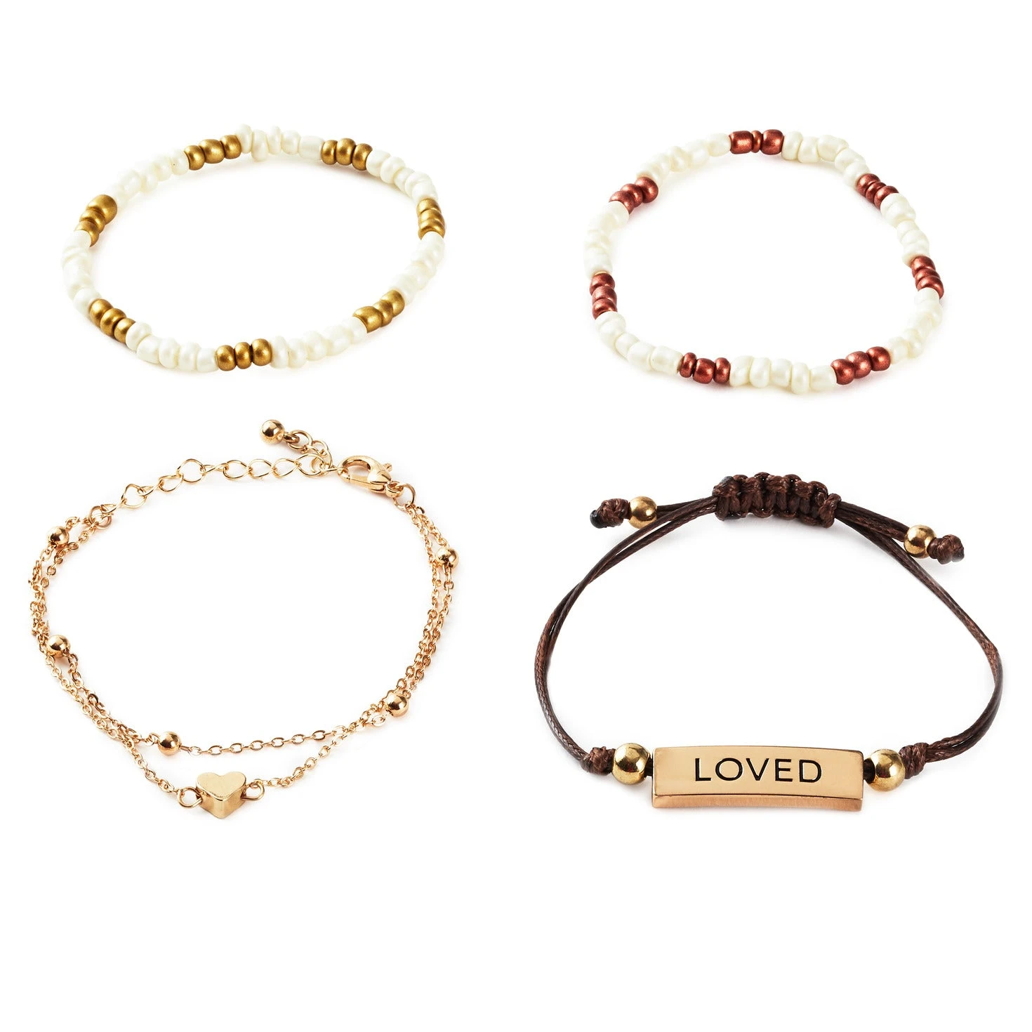 Hallmark Loved Bracelets, Set Of 4 5 Hallmark Loved Bracelets, Set Of 4 - Image 3
