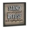 Hallmark Schitt's Creek® Moira Rose Quote Wood Sign, 11.75x11.75 2 Hallmark Schitt's Creek® Moira Rose Quote Wood Sign, 11.75x11.75 -Hallmark Schitts Creek Stand Your Ground Wood Quote Sign 1PCL1022 01