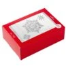 Hallmark Silver Snowflakes Boxed Holiday Cards, Pack Of 40 1 Hallmark Silver Snowflakes Boxed Holiday Cards, Pack Of 40 -Hallmark Silver Snowflakes Bulk Boxed Christmas Cards 1XPX1056 01
