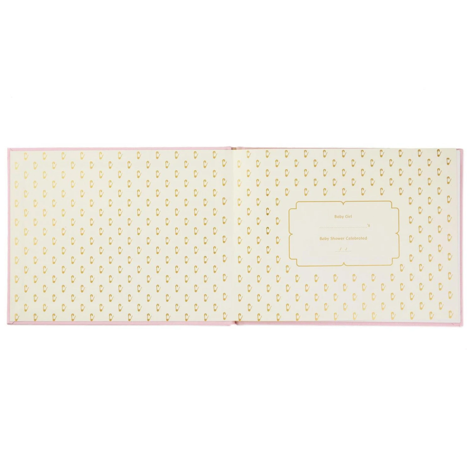 Hallmark Sweet Girl's Baby Shower Guest Book 4 Hallmark Sweet Girl's Baby Shower Guest Book - Image 2