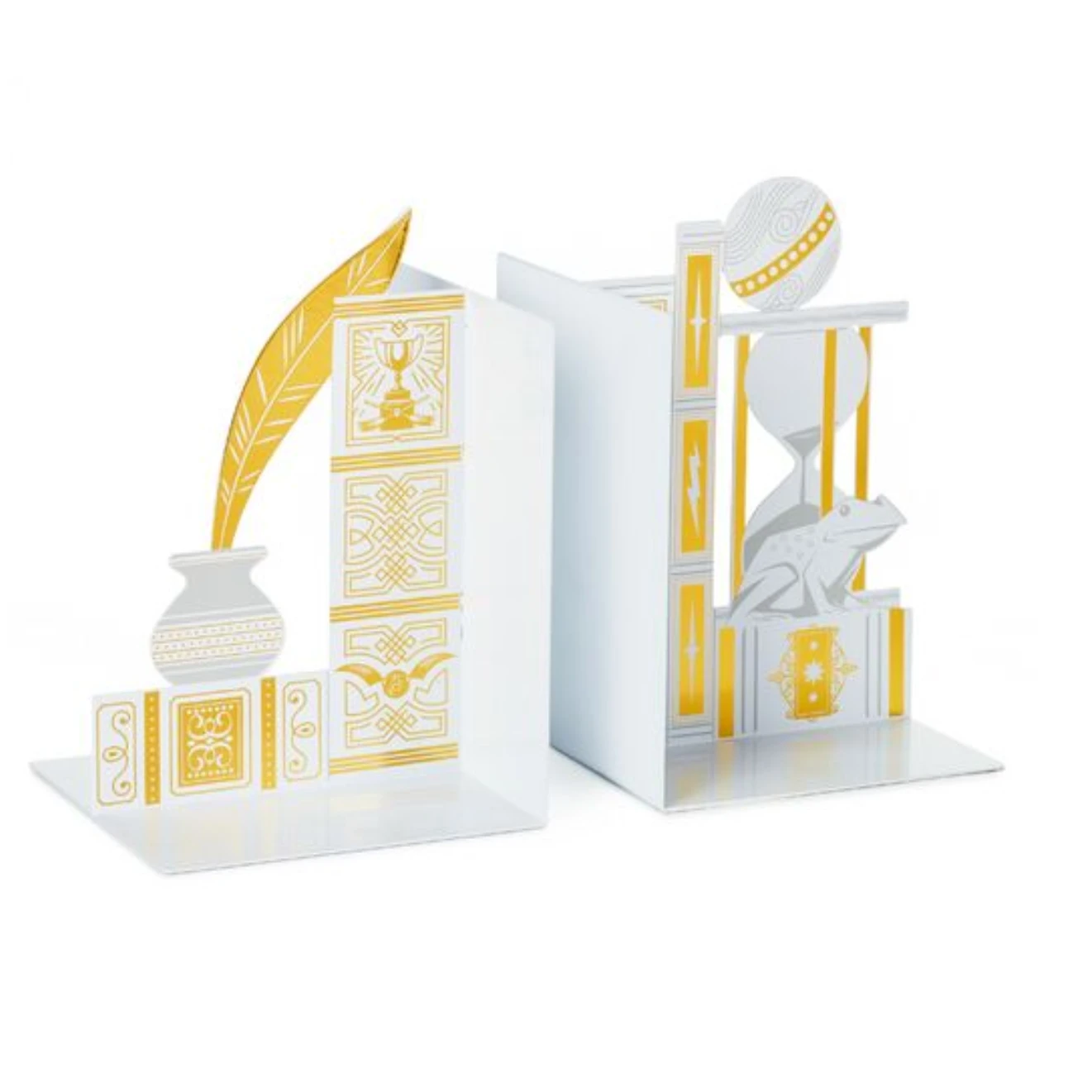 Hallmark Harry Potter™ Laser-Cut Magical Objects Metal Bookends 3 Hallmark Harry Potter™ Laser-Cut Magical Objects Metal Bookends