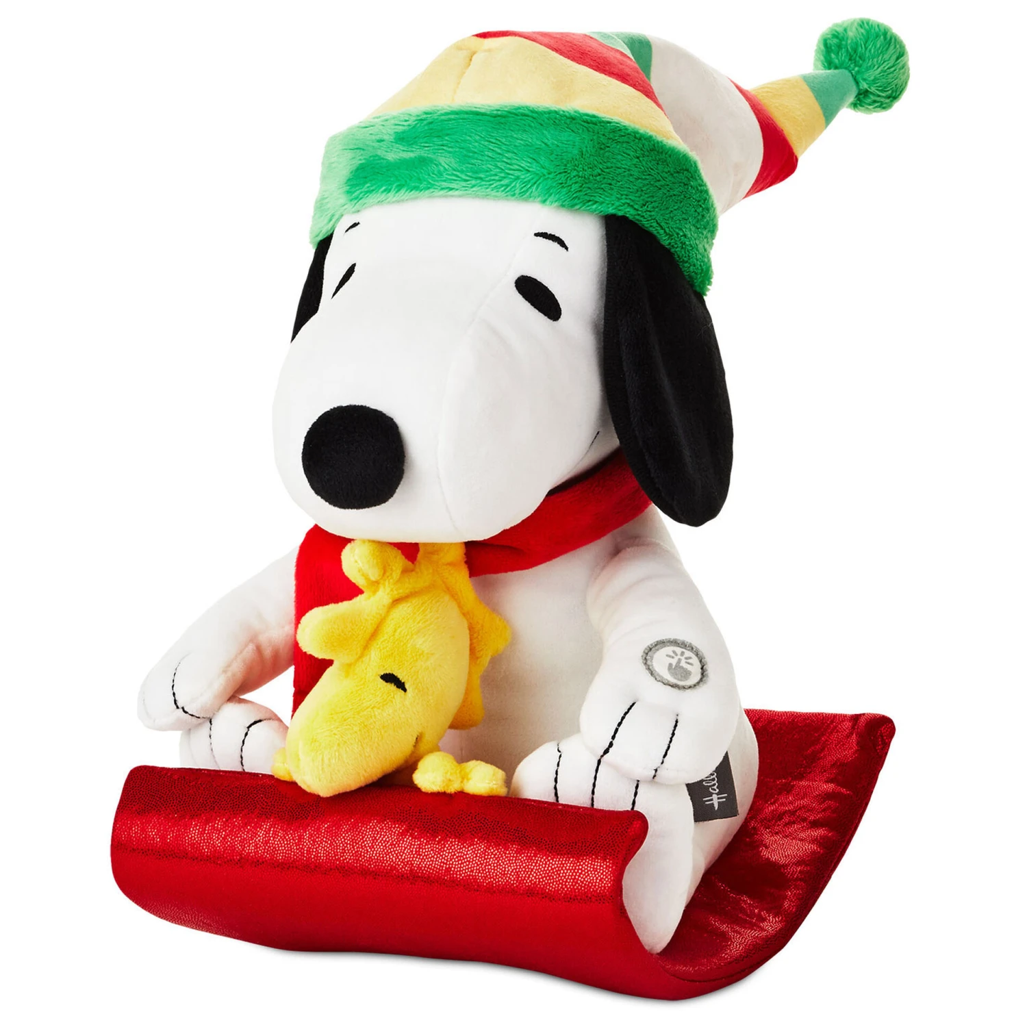 Hallmark Peanuts® Sledding Snoopy And Woodstock Musical Plush With Motion, 10" 3 Hallmark Peanuts® Sledding Snoopy And Woodstock Musical Plush With Motion, 10"